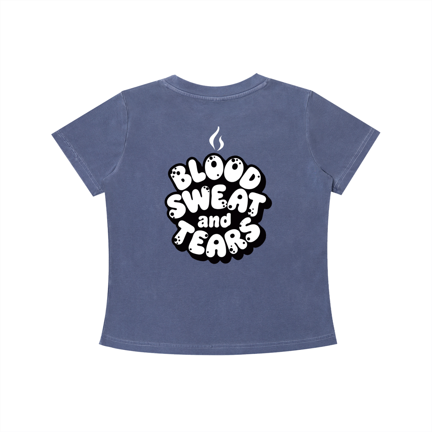 WE DON'T FLEE Vintage Wash Slim Fit T-shirt
