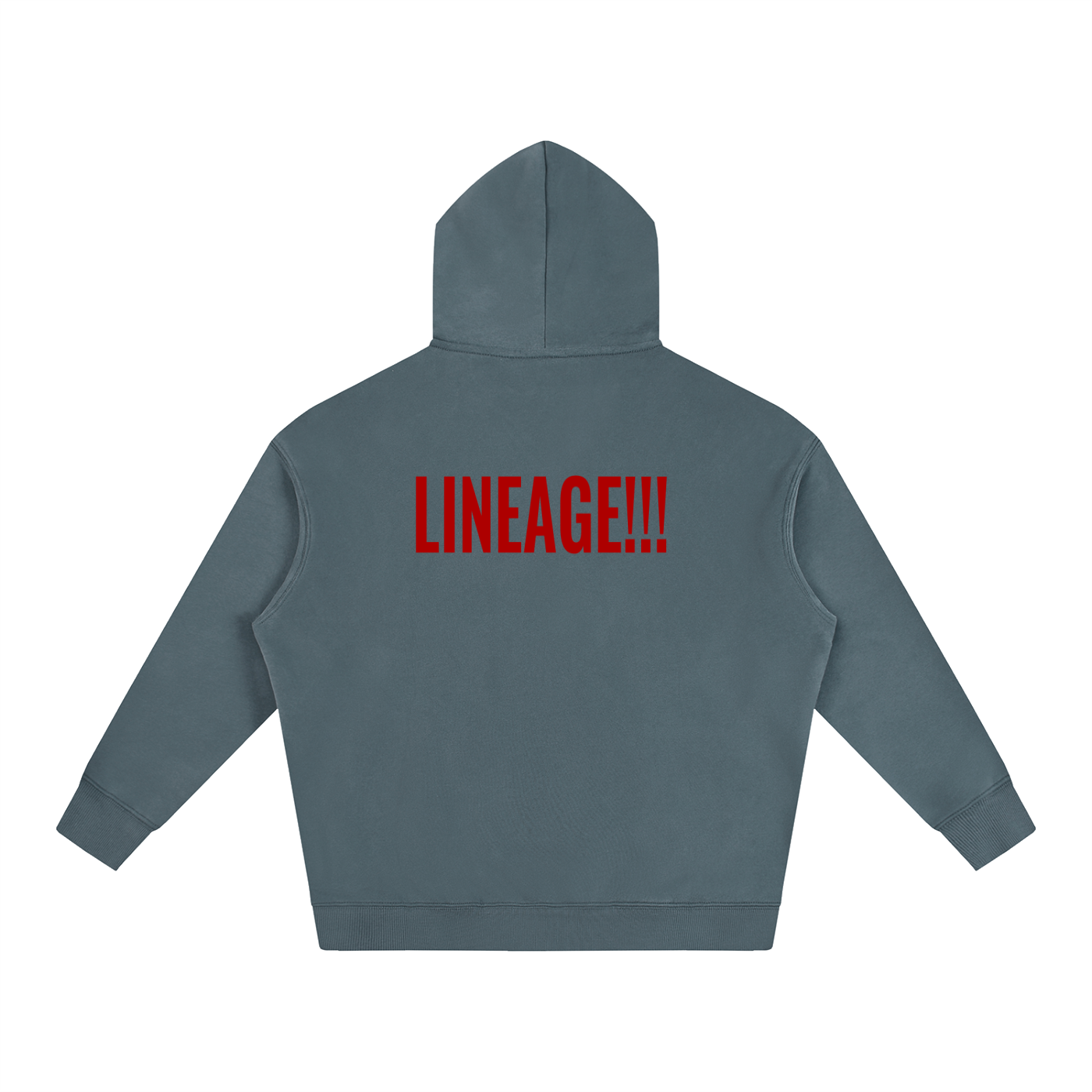 FBA NO FLEE ZONE Oversize Fleeced Hoodie