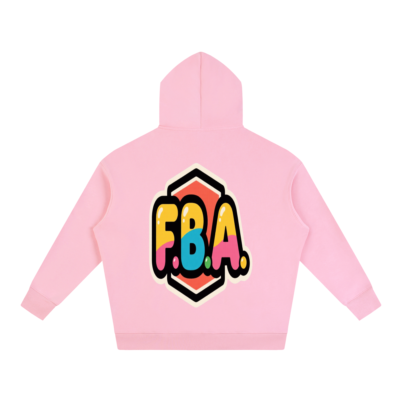 FBA CULTURE WHEEL Oversize Fleeced Hoodie