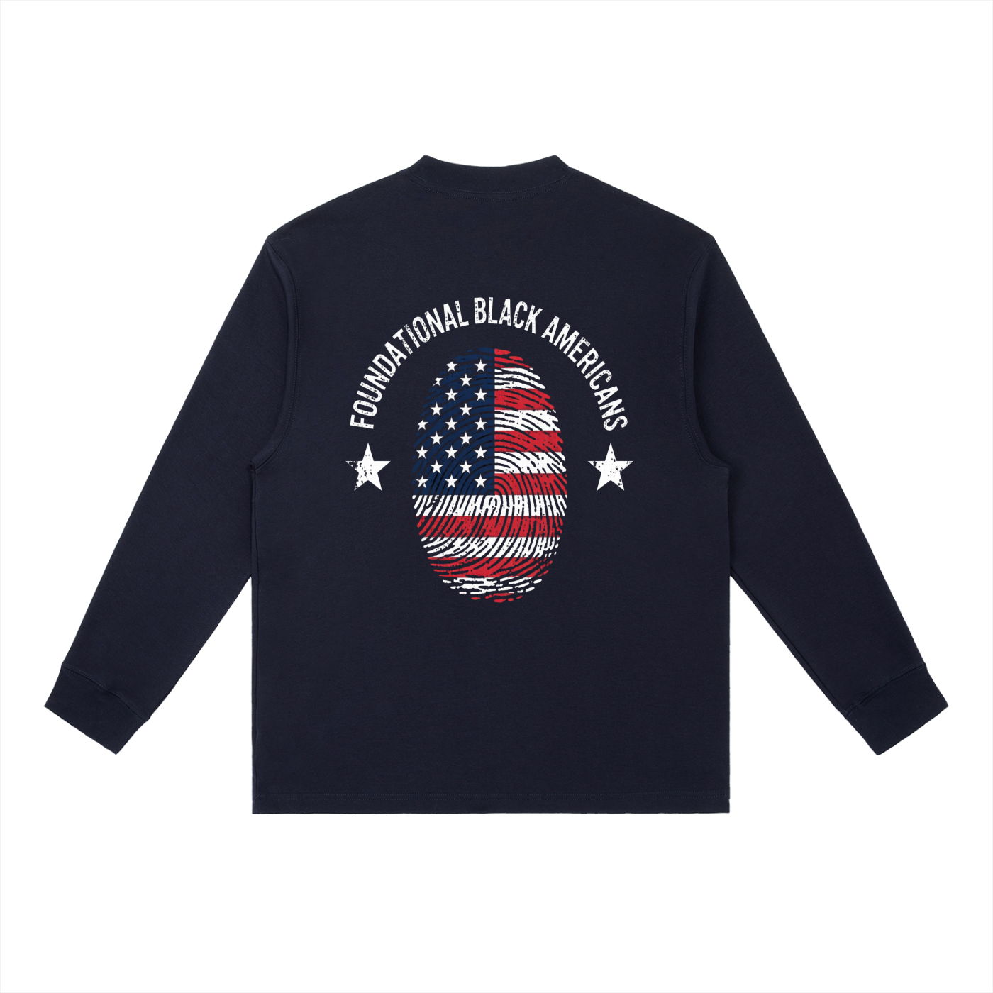 MADE IN AMERICA Crewneck Long-Sleeve T-Shirt