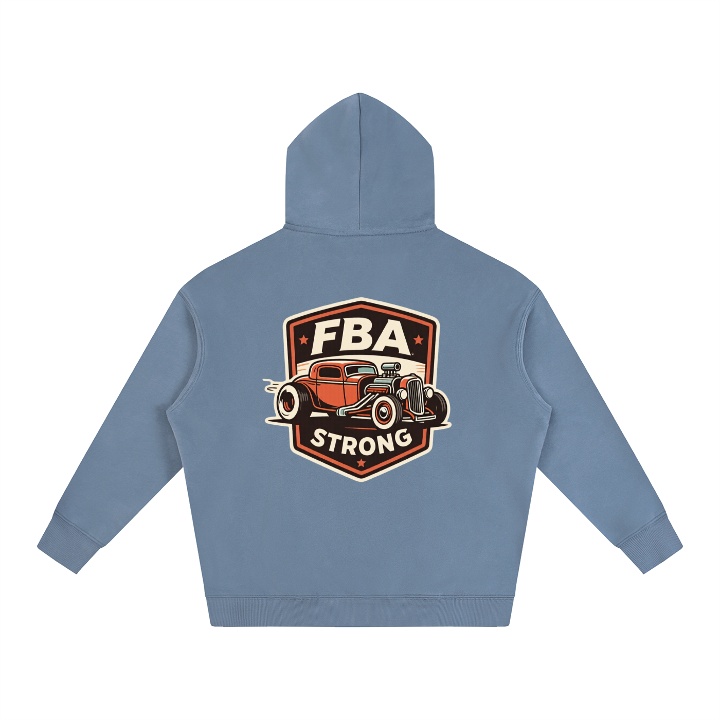 HOT ROD Oversize Fleeced Hoodie