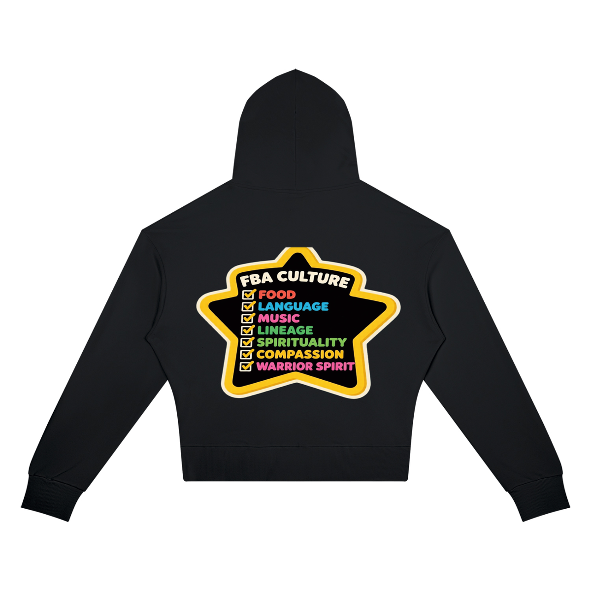 Women’s Crop FBA CULTURE Hoodie