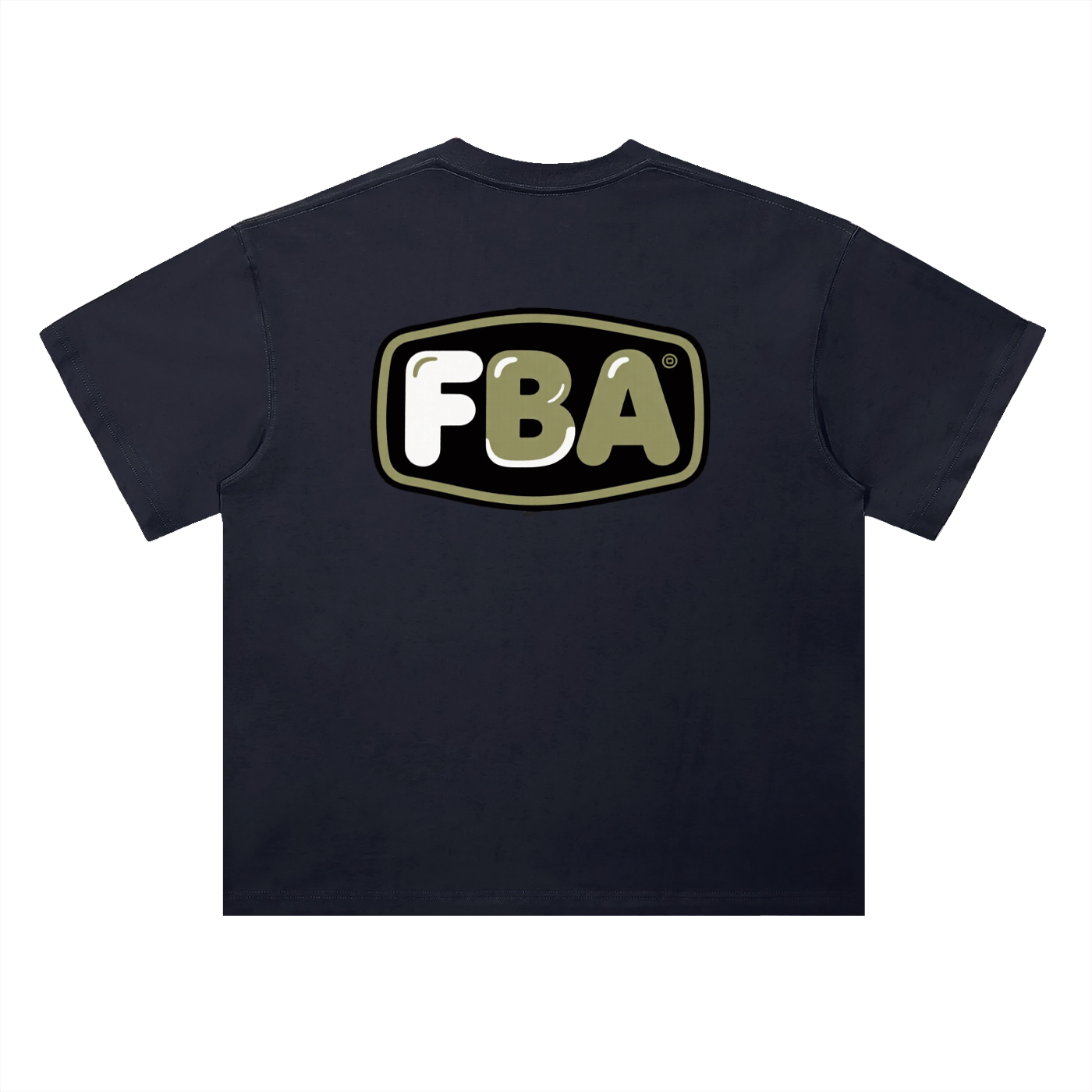 WEALTH TRANSFER Heavyweight Drop Shoulder Cotton T-Shirt