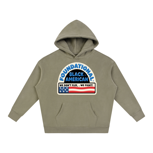 OLE AMERICA Oversize Fleeced Hoodie
