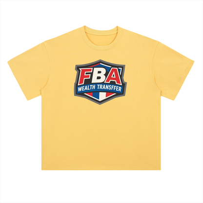 FBA BADGE Heavyweight Drop Shoulder Cotton T-Shirt