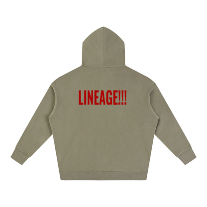 FBA NO FLEE ZONE Oversize Fleeced Hoodie