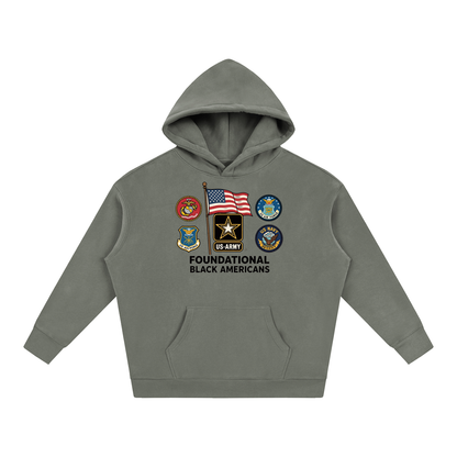 FBA SERVICEMEN Oversize Fleeced Hoodie