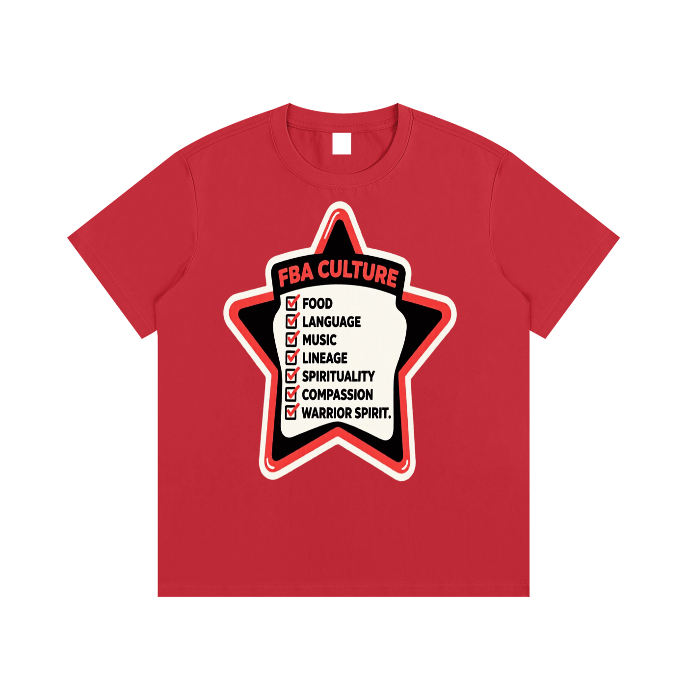 CULTURE CHECKLIST Cotton T-Shirt