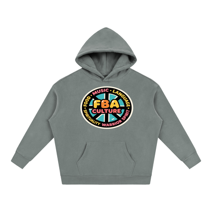 FBA CULTURE WHEEL Oversize Fleeced Hoodie