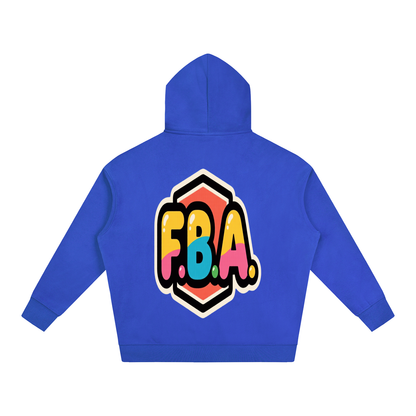 FBA CULTURE WHEEL Oversize Fleeced Hoodie