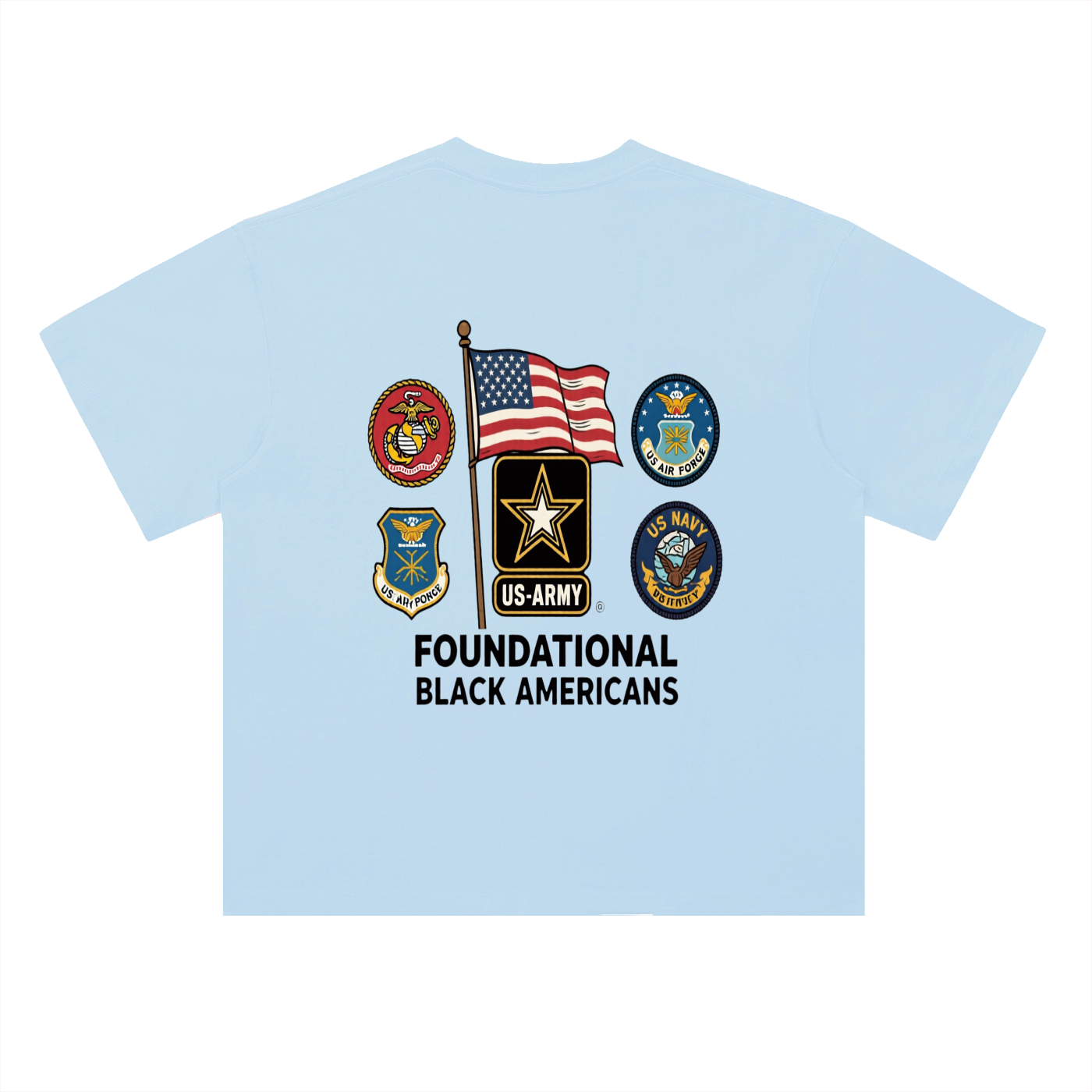 Adult SERVICEMEN Cotton T-Shirt
