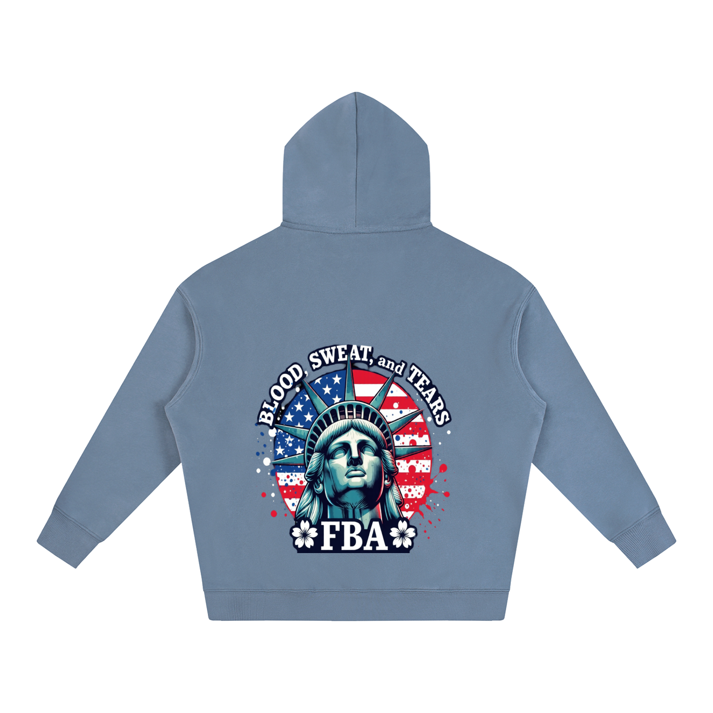 FRONTLINE Oversized Fleeced Hoodie