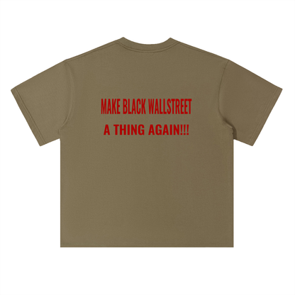 BLACK WALLSTREET Cotton T-Shirt