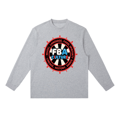 FBA CULTURE Crewneck Long-Sleeve T-Shirt