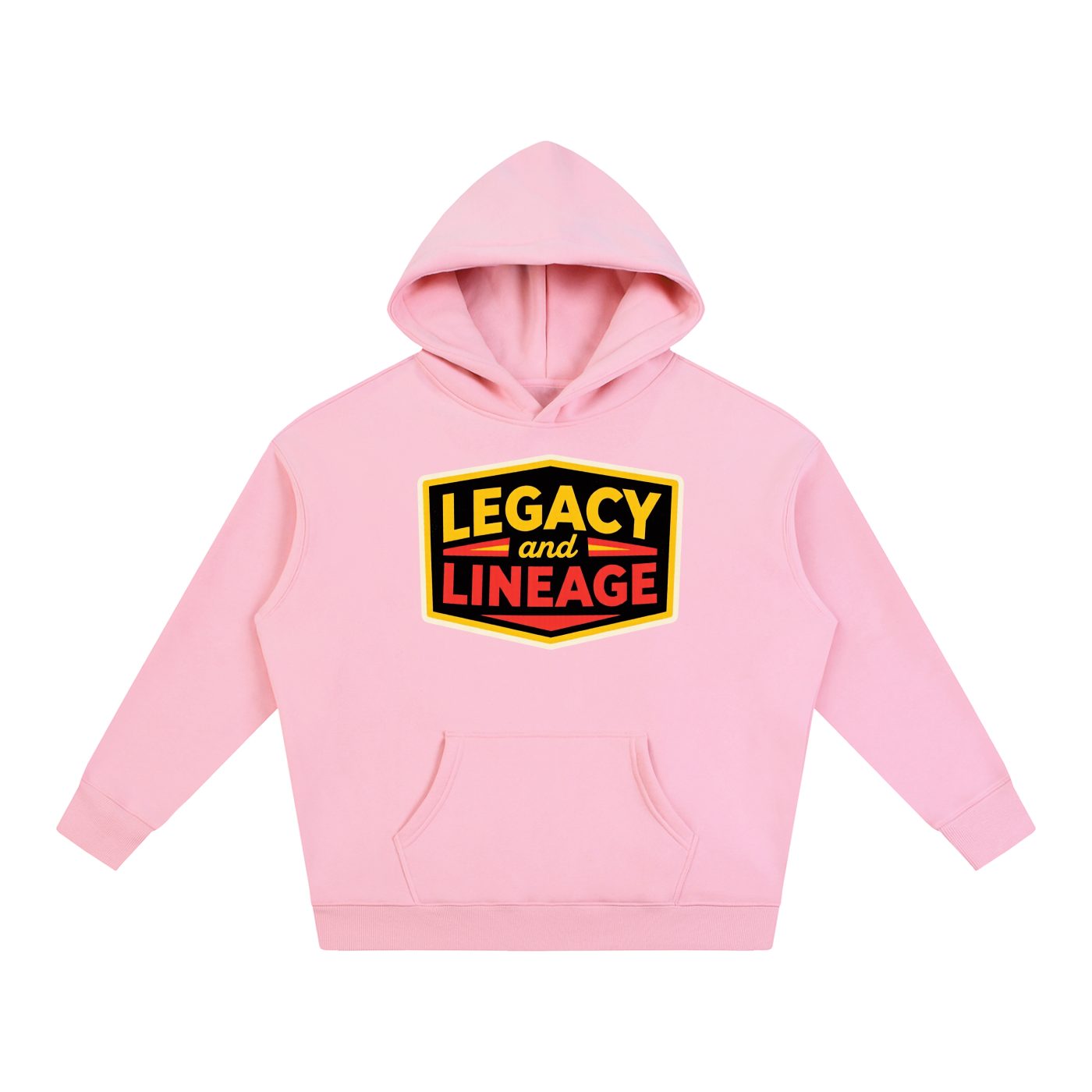 LEGACY AND LINEAGE Oversize Fleeced Hoodie