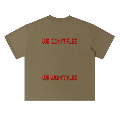 WE WON'T Heavyweight Drop Shoulder Cotton T-Shirt