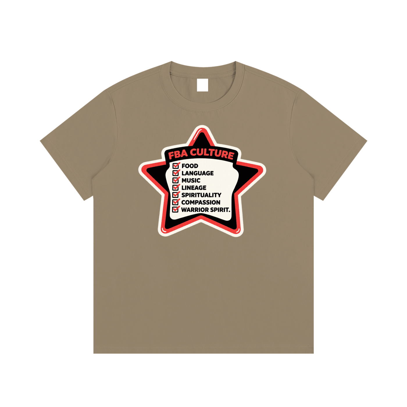 CULTURE CHECKLIST Cotton T-Shirt