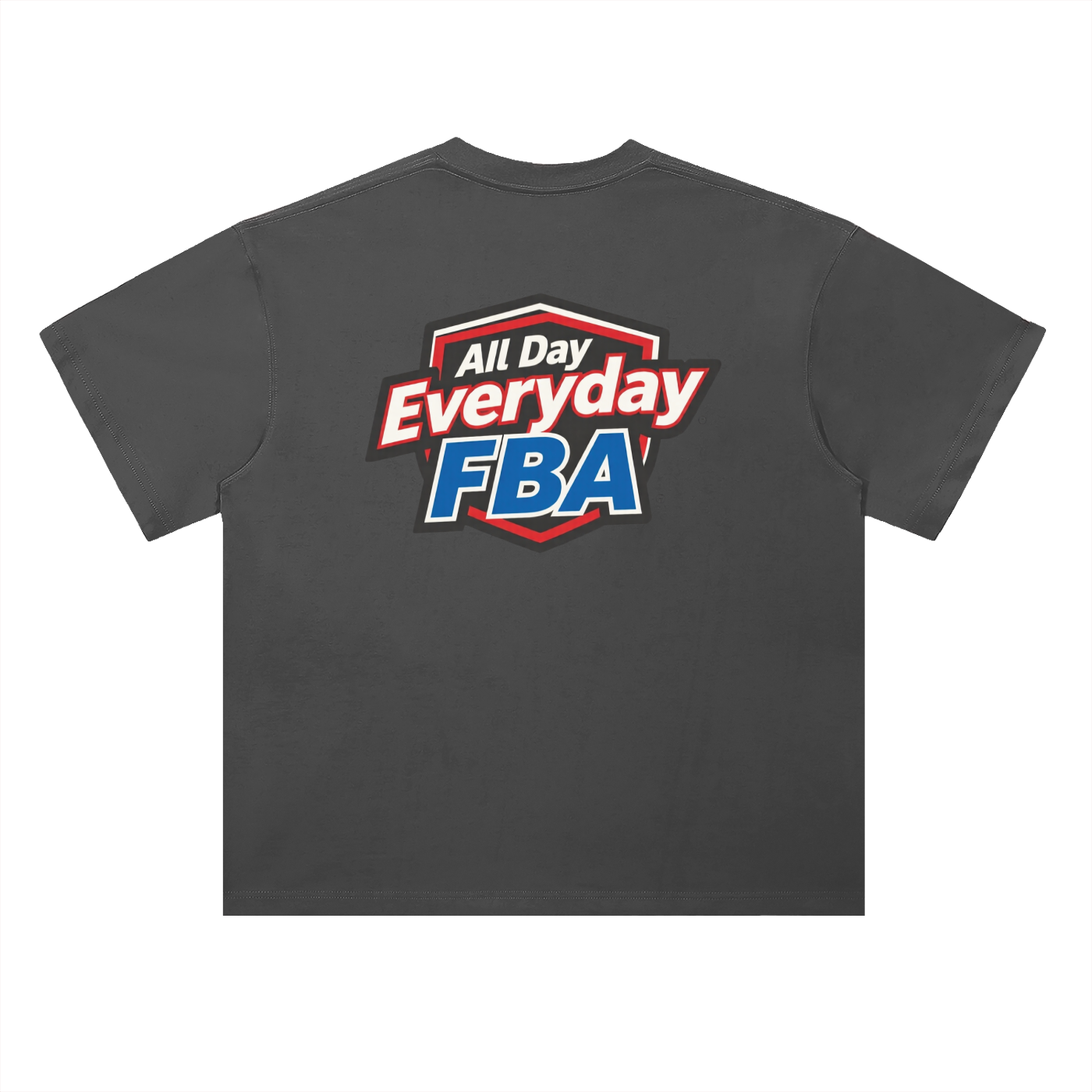 FBA BADGE Heavyweight Drop Shoulder Cotton T-Shirt