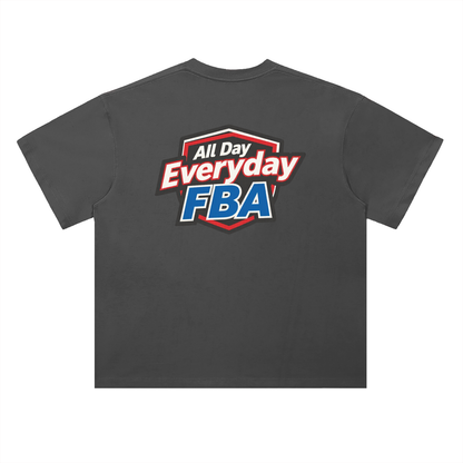 FBA BADGE Heavyweight Drop Shoulder Cotton T-Shirt