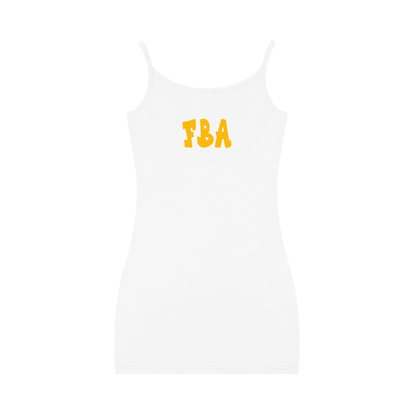 Women's FBA GOLD Tight Sleeveless Dress