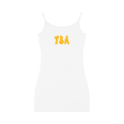 Women's FBA GOLD Tight Sleeveless Dress