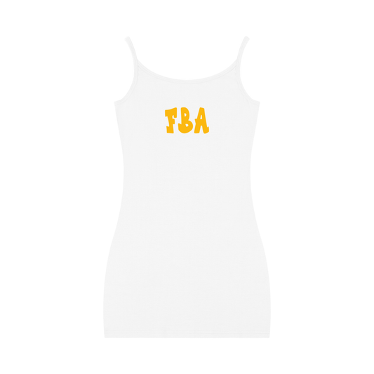 Women's FBA GOLD Tight Sleeveless Dress