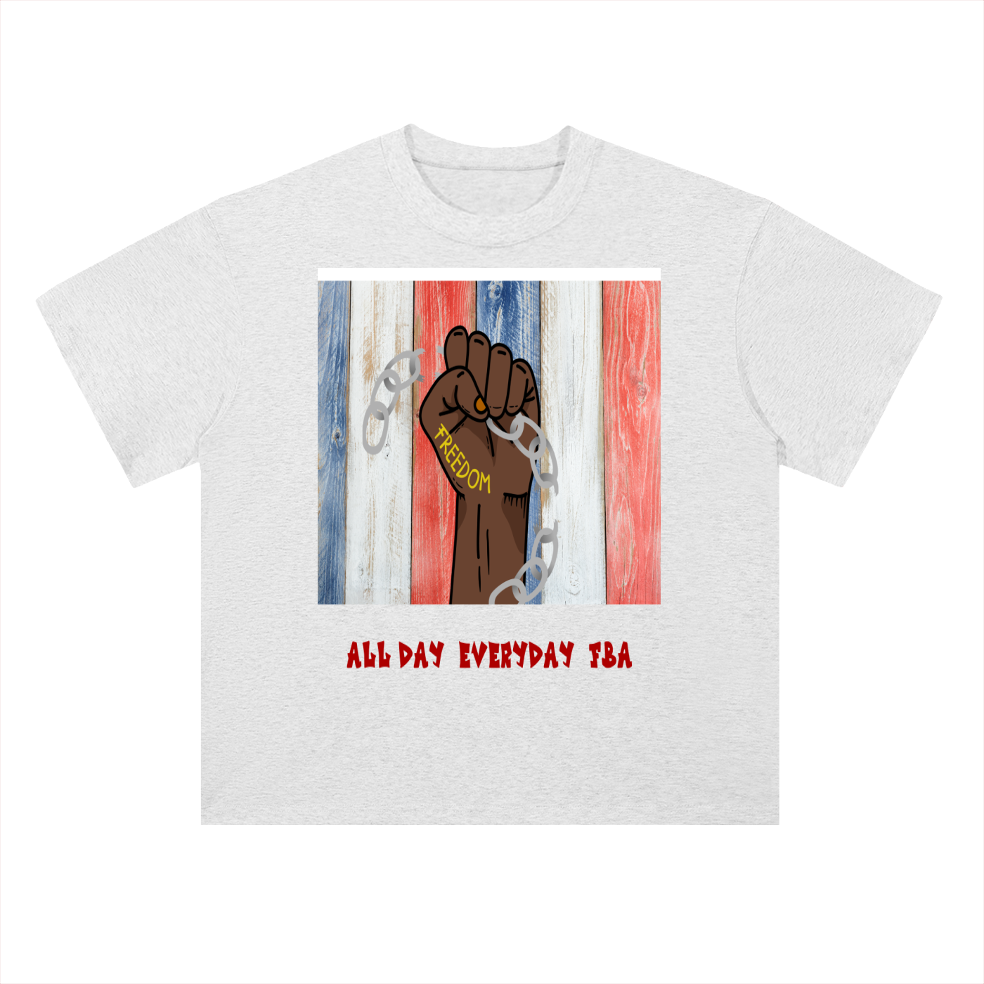 Heavyweight Drop Shoulder Cotton T-Shirt
