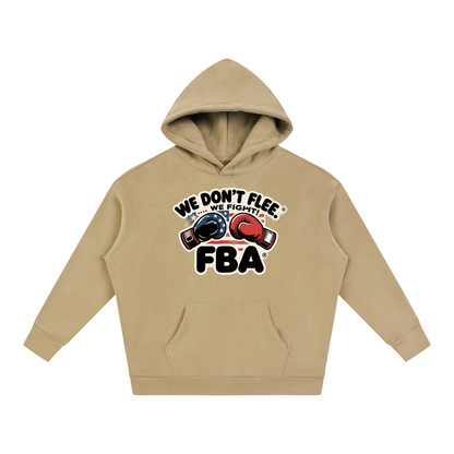 FBA NO FLEE ZONE Oversize Fleeced Hoodie