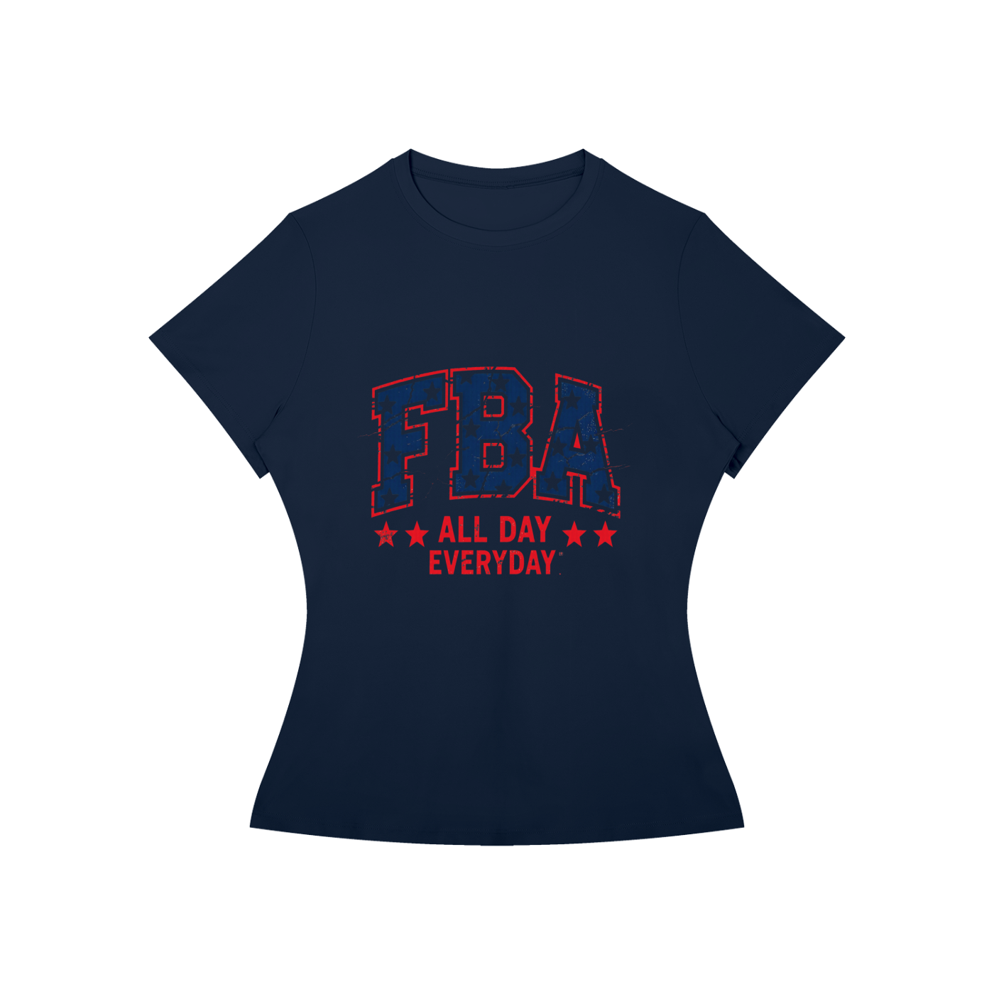 Women’s Slim Fit USA T-Shirt