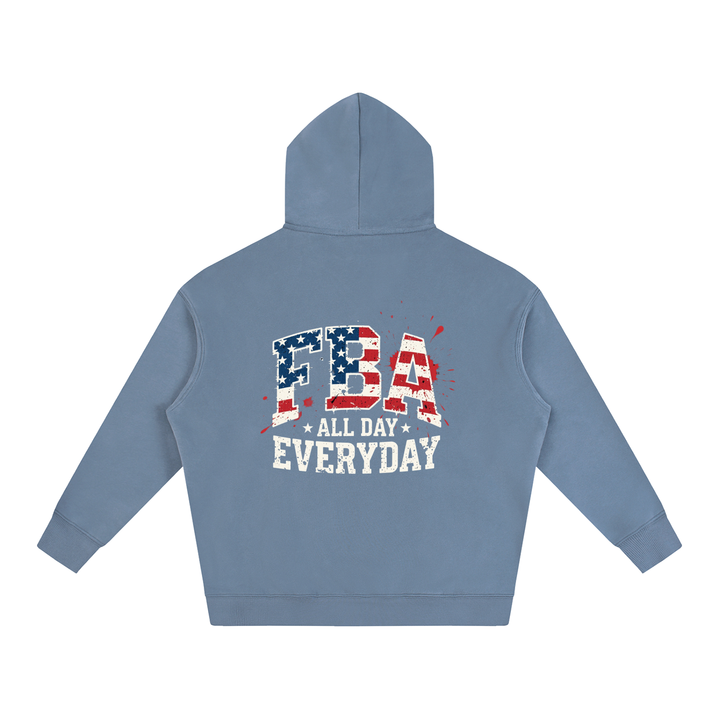FBA MILITARY Oversize Fleeced Hoodie