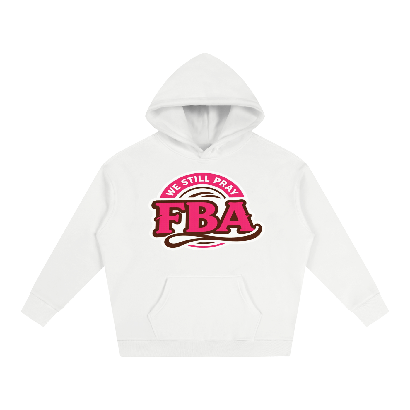 Praying Hands Oversize Fleeced Hoodie