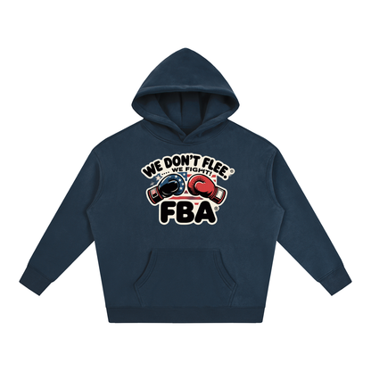 FBA NO FLEE ZONE Oversize Fleeced Hoodie
