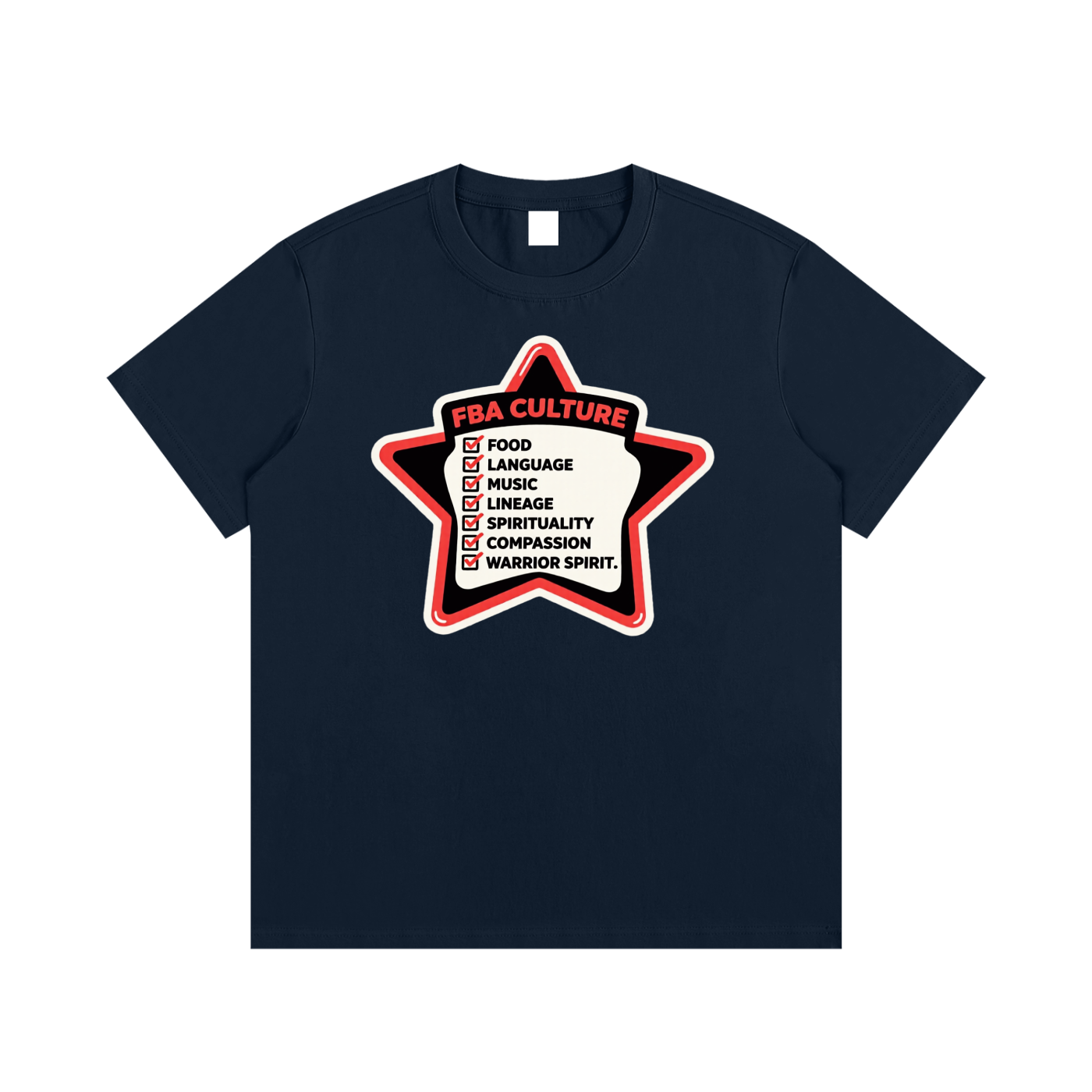 CULTURE CHECKLIST Cotton T-Shirt