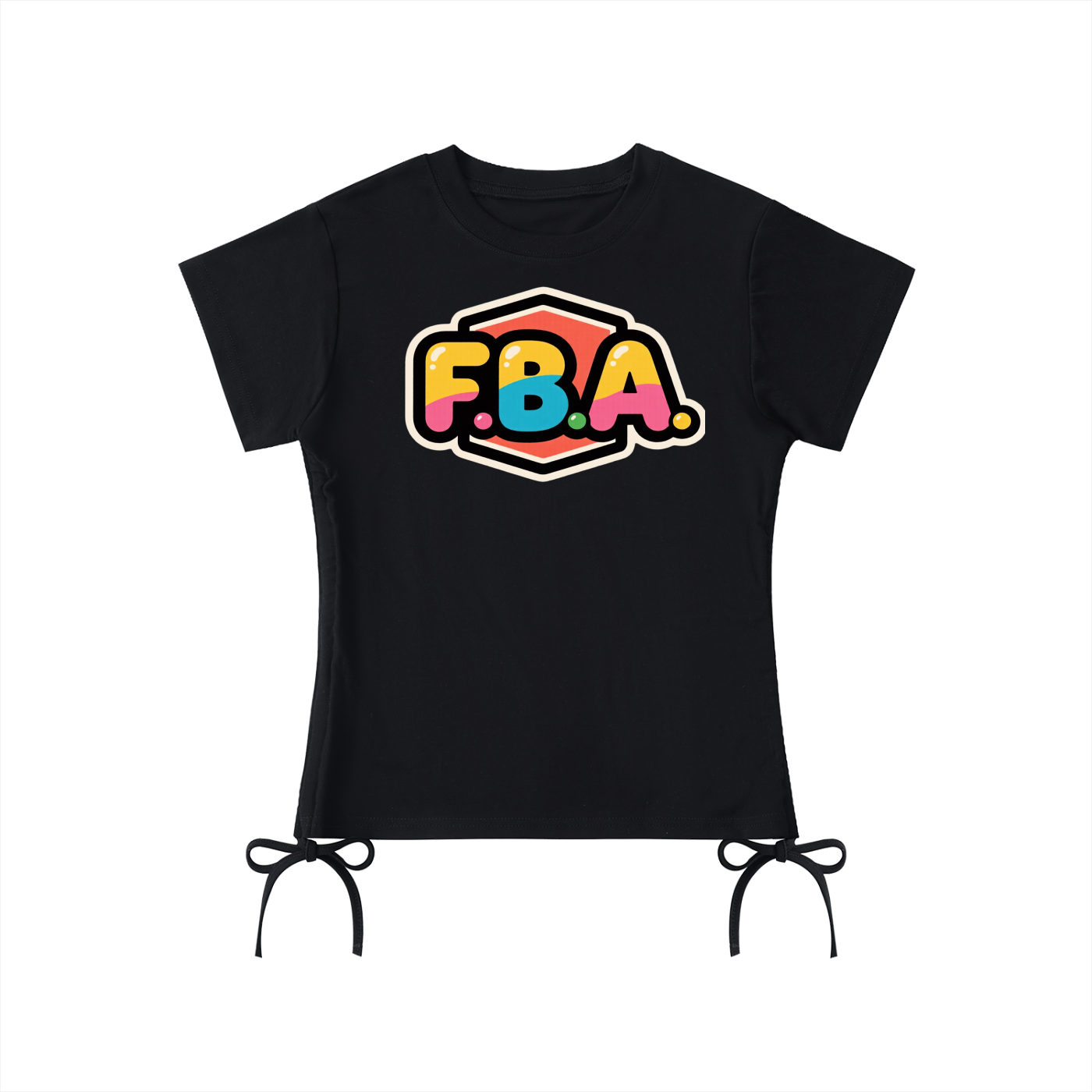 FBA BRIGHT Drawstring T-Shirt