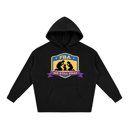 PRAYING FAMILY Oversize Fleeced Hoodie