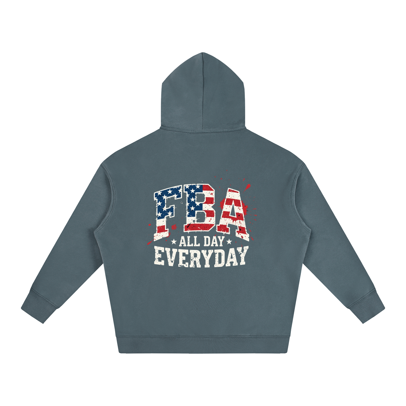 FBA MILITARY Oversize Fleeced Hoodie