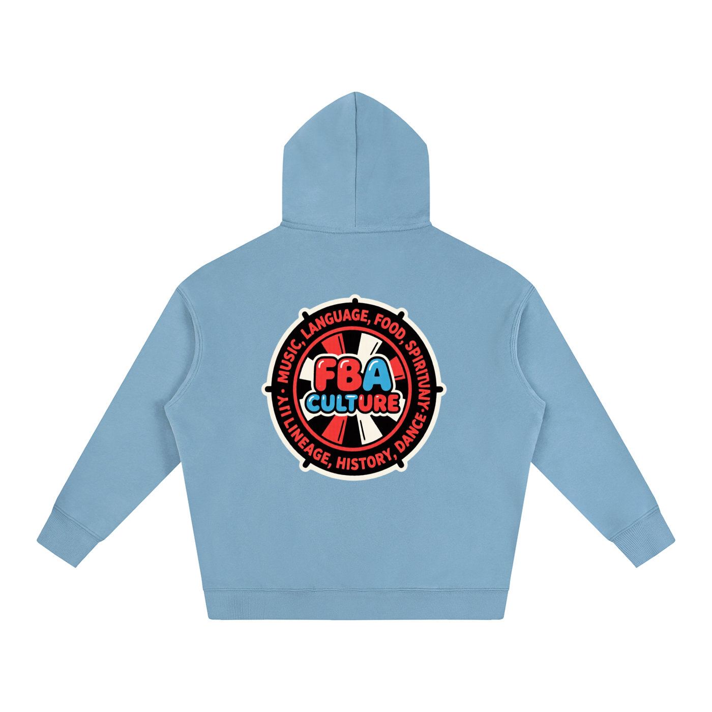 FBA CULTURE Oversize Fleeced Hoodie