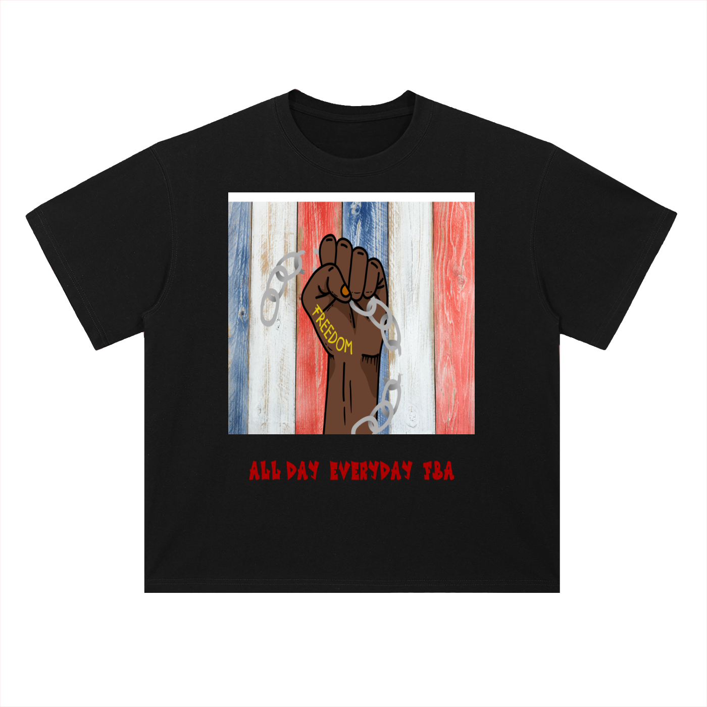 Heavyweight Drop Shoulder Cotton T-Shirt