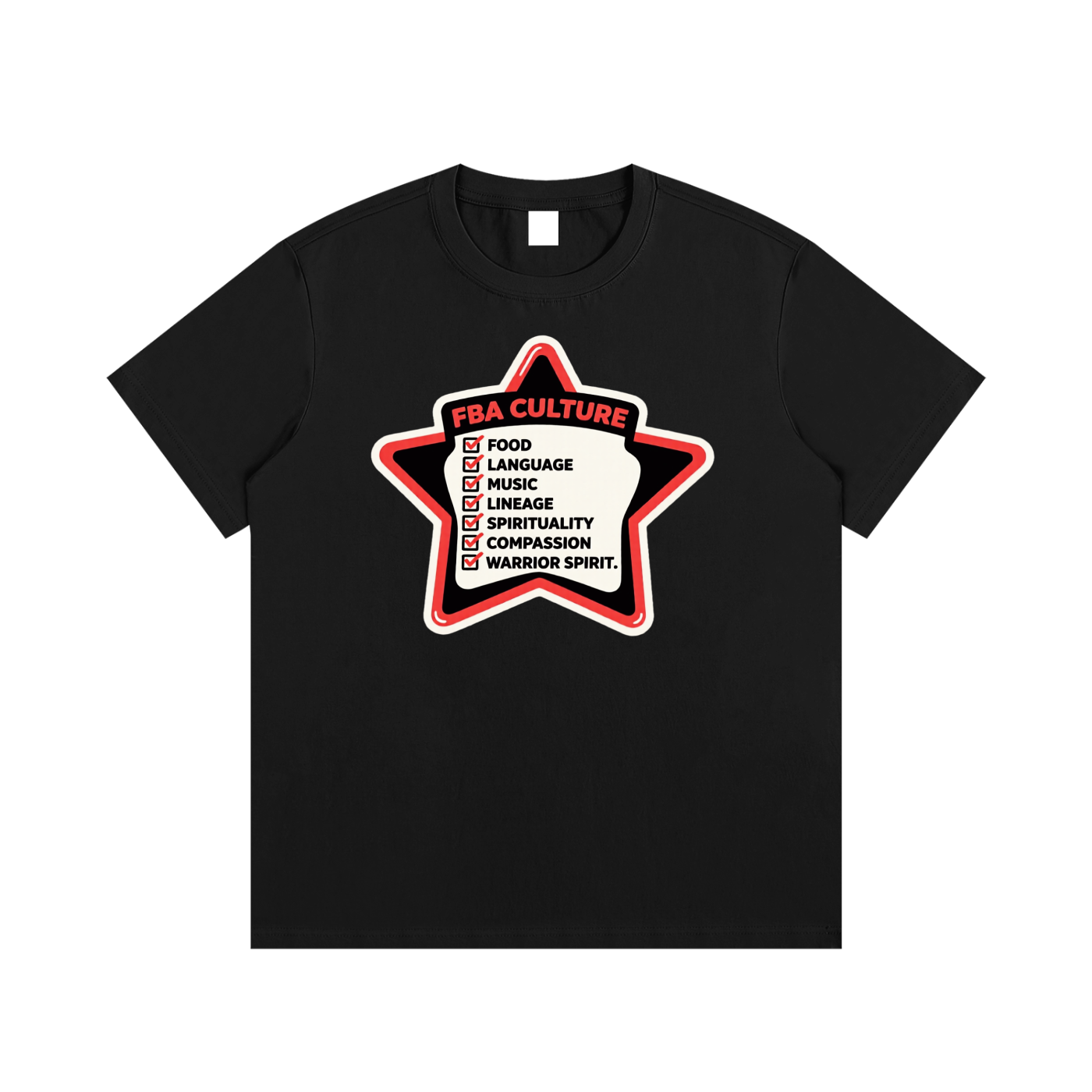 CULTURE CHECKLIST Cotton T-Shirt