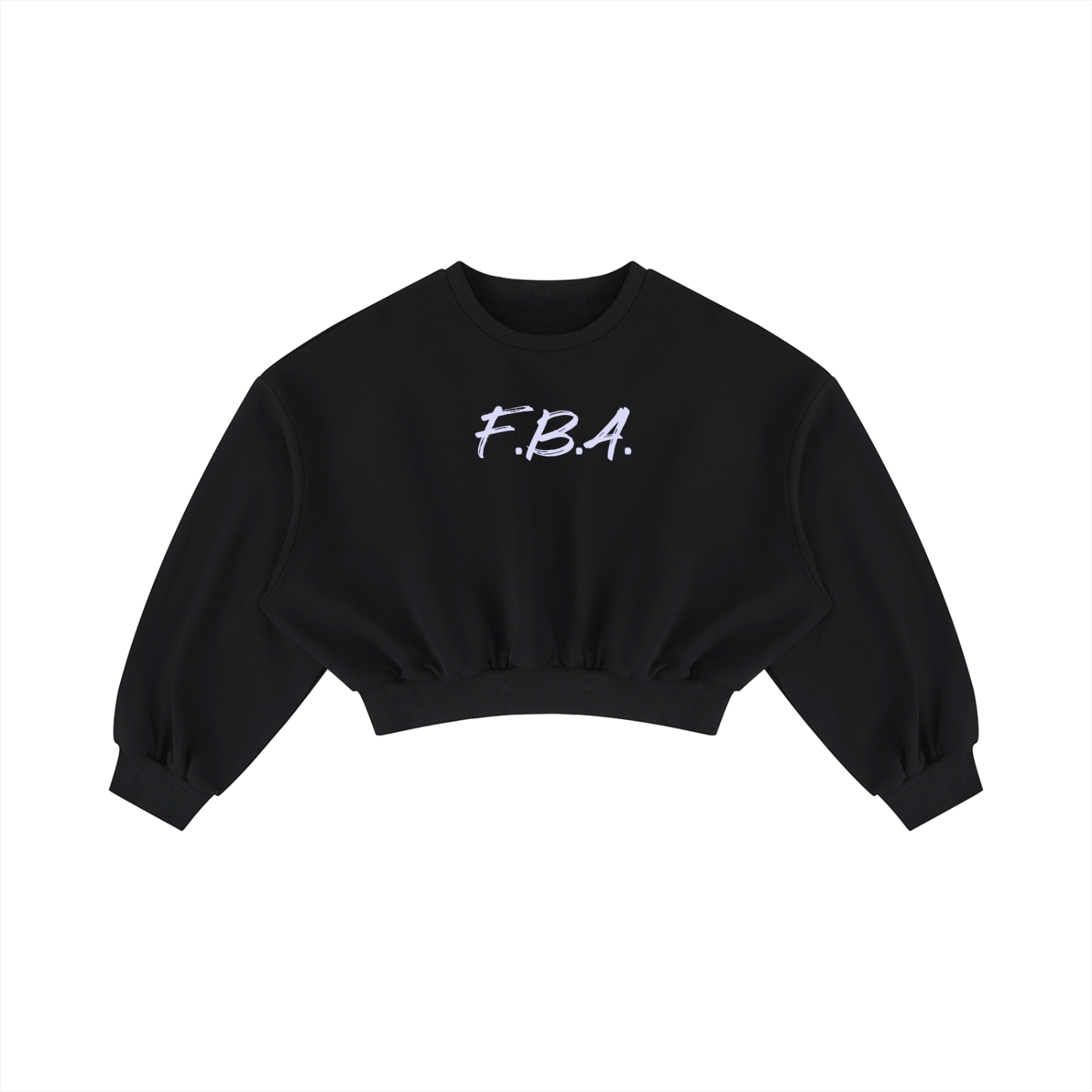 Women's FBA Boxy Cropped Crewneck Sweatshirt