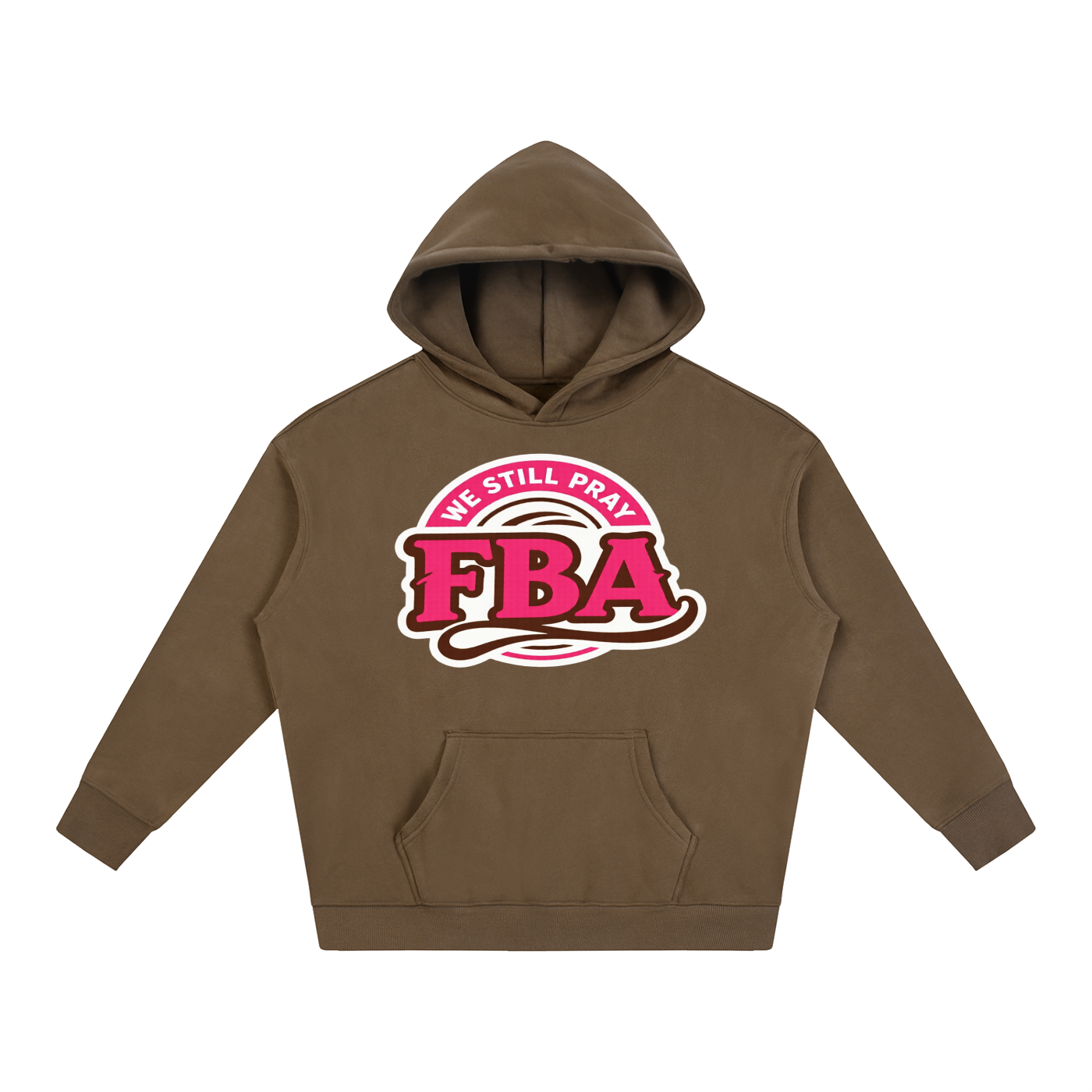 Praying Hands Oversize Fleeced Hoodie