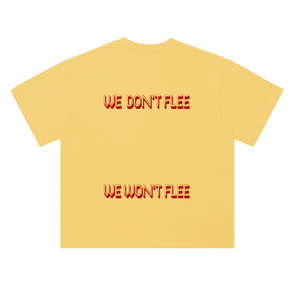 WE WON'T Heavyweight Drop Shoulder Cotton T-Shirt
