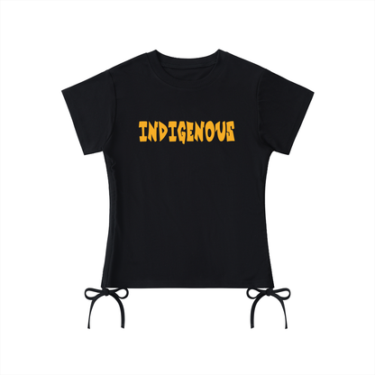 GOLDEN  WOMEN'S Drawstring T-Shirt