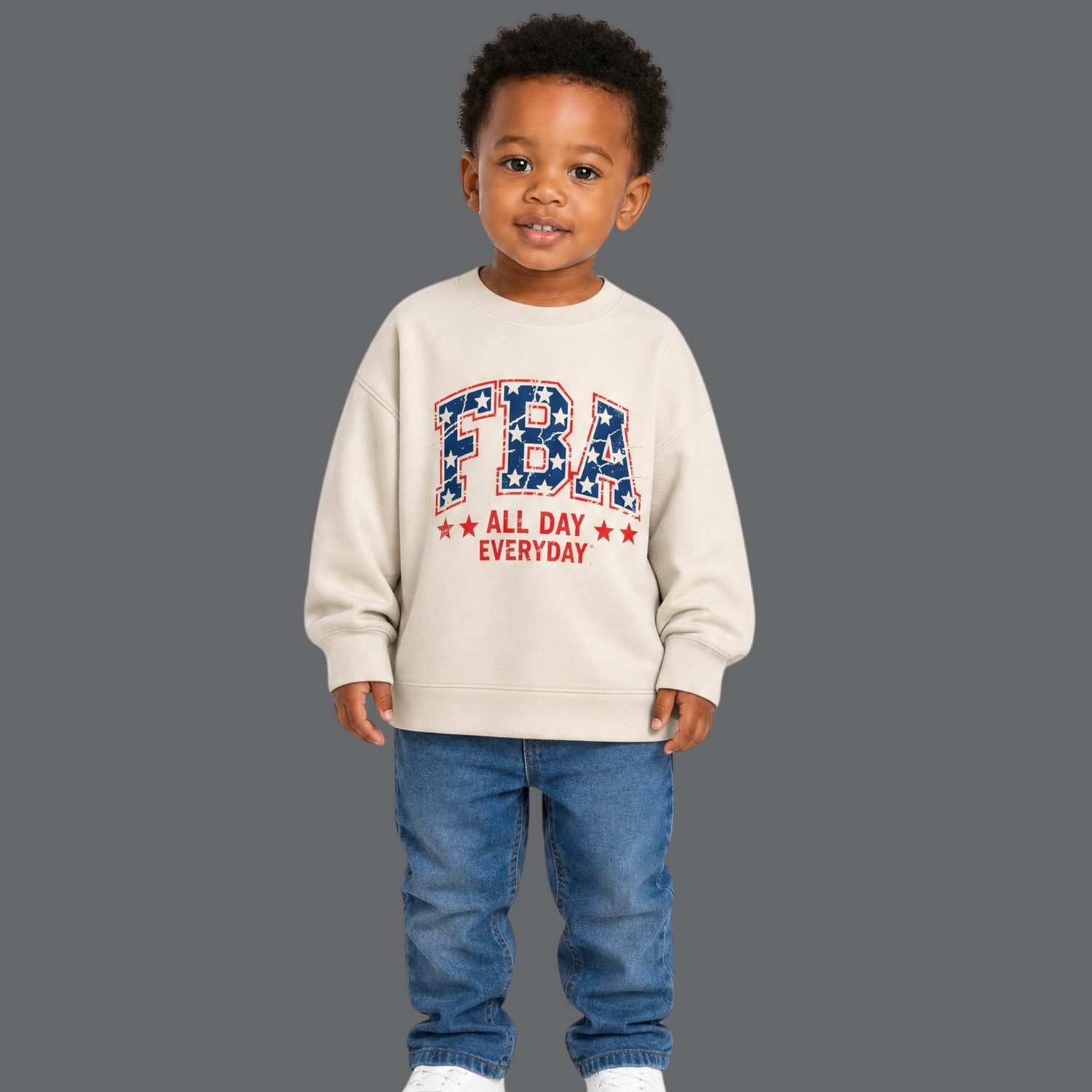 Kid's Long Sleeve FBA Spangled Shirt