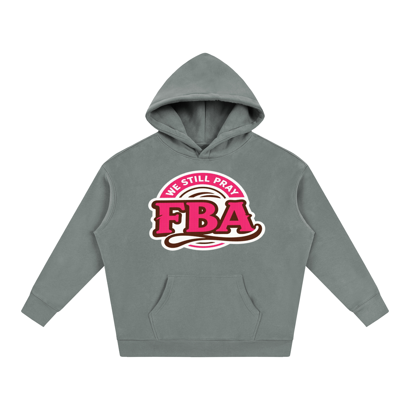 Praying Hands Oversize Fleeced Hoodie