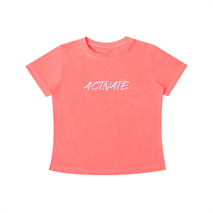 ACTIVATE Vintage Wash Slim Fit T-shirt