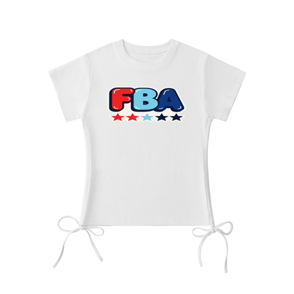 FBA BUBBLE Drawstring T-Shirt
