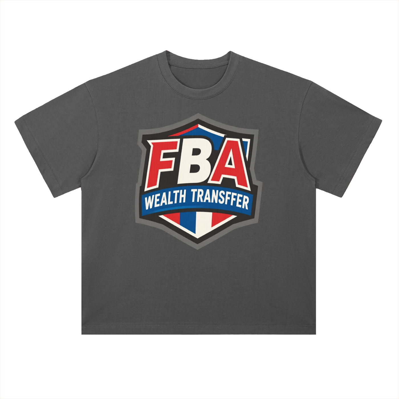 FBA BADGE Heavyweight Drop Shoulder Cotton T-Shirt