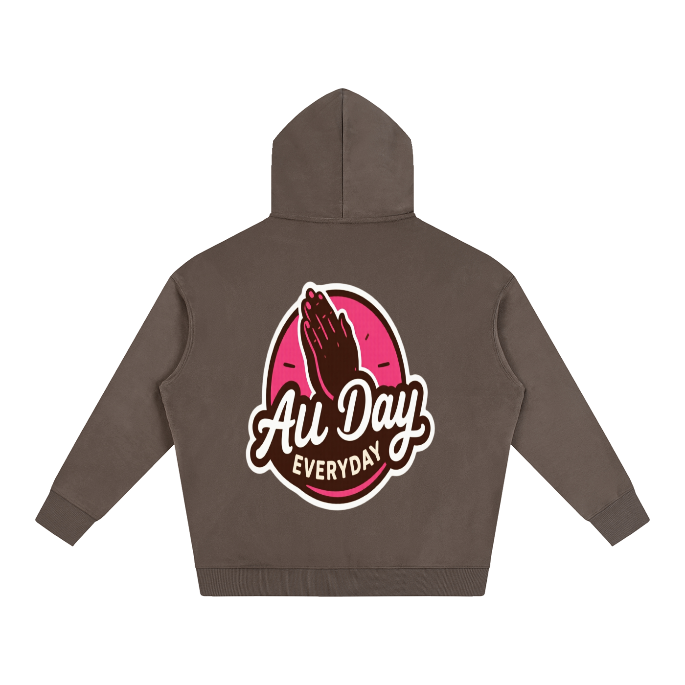 Praying Hands Oversize Fleeced Hoodie