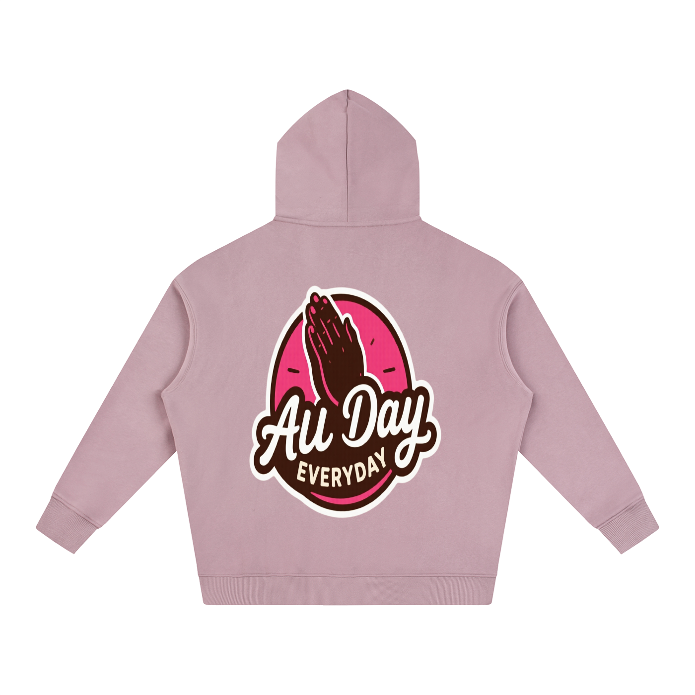 Praying Hands Oversize Fleeced Hoodie